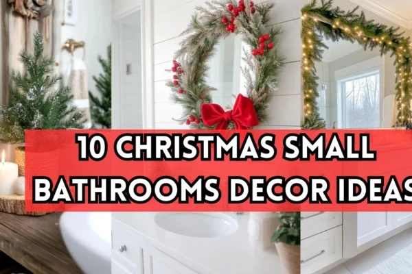 Christmas Small Bathrooms Decor Ideas