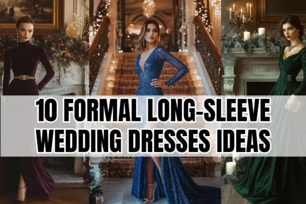 Formal Long-Sleeve Wedding Dresses Ideas